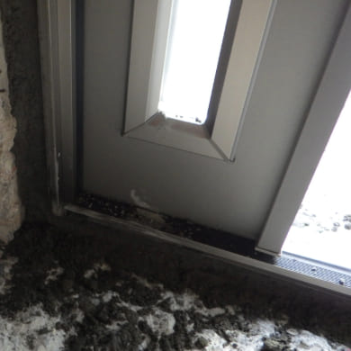 サッシの交換建付後様子